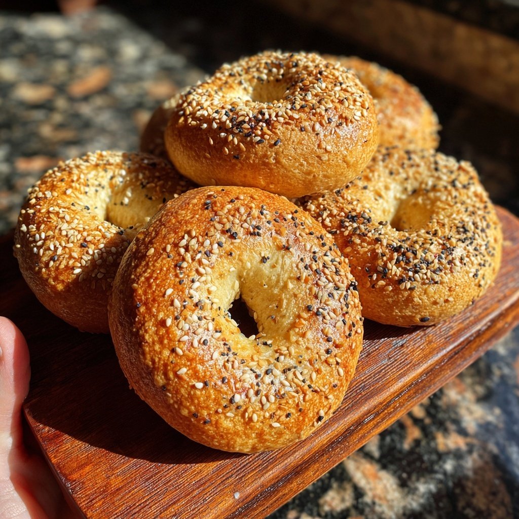 Protein Bagels With Whole Wheat