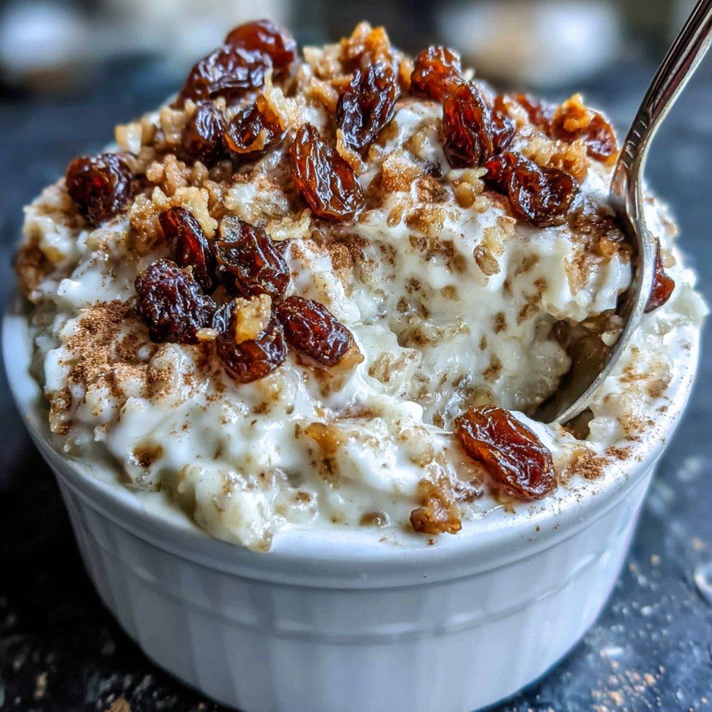 Classic Homemade Rice Pudding