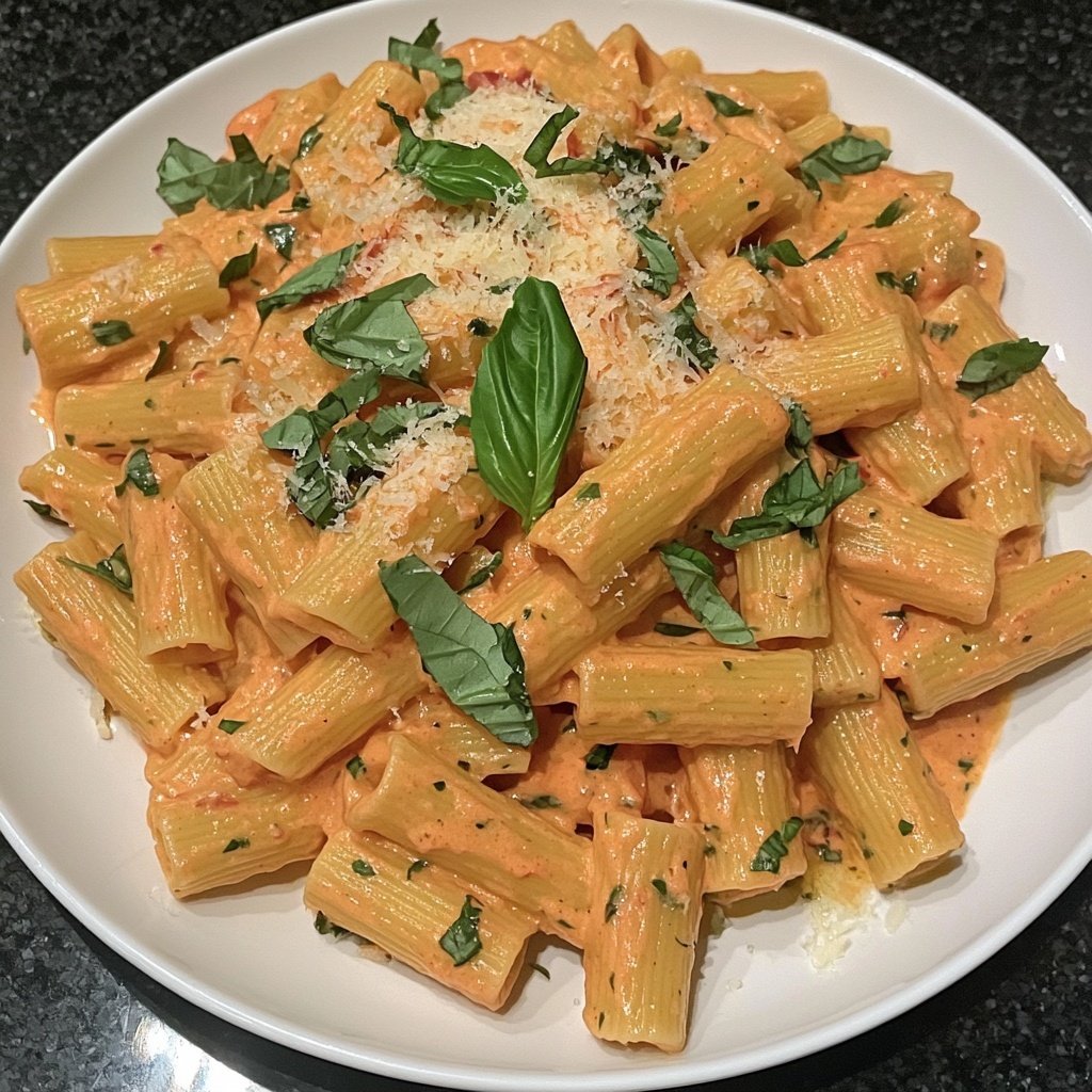Easy One Pot Creamy Tomato Pasta