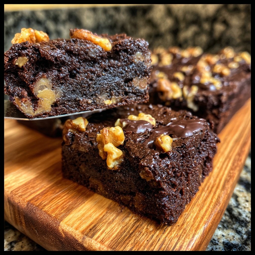 Sourdough Discard Brownies One Bowl