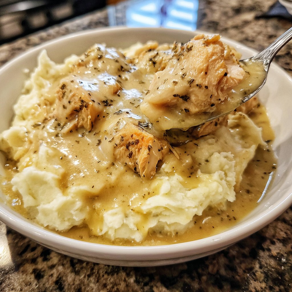 Comfort Food Chicken And Mashed Potatoes