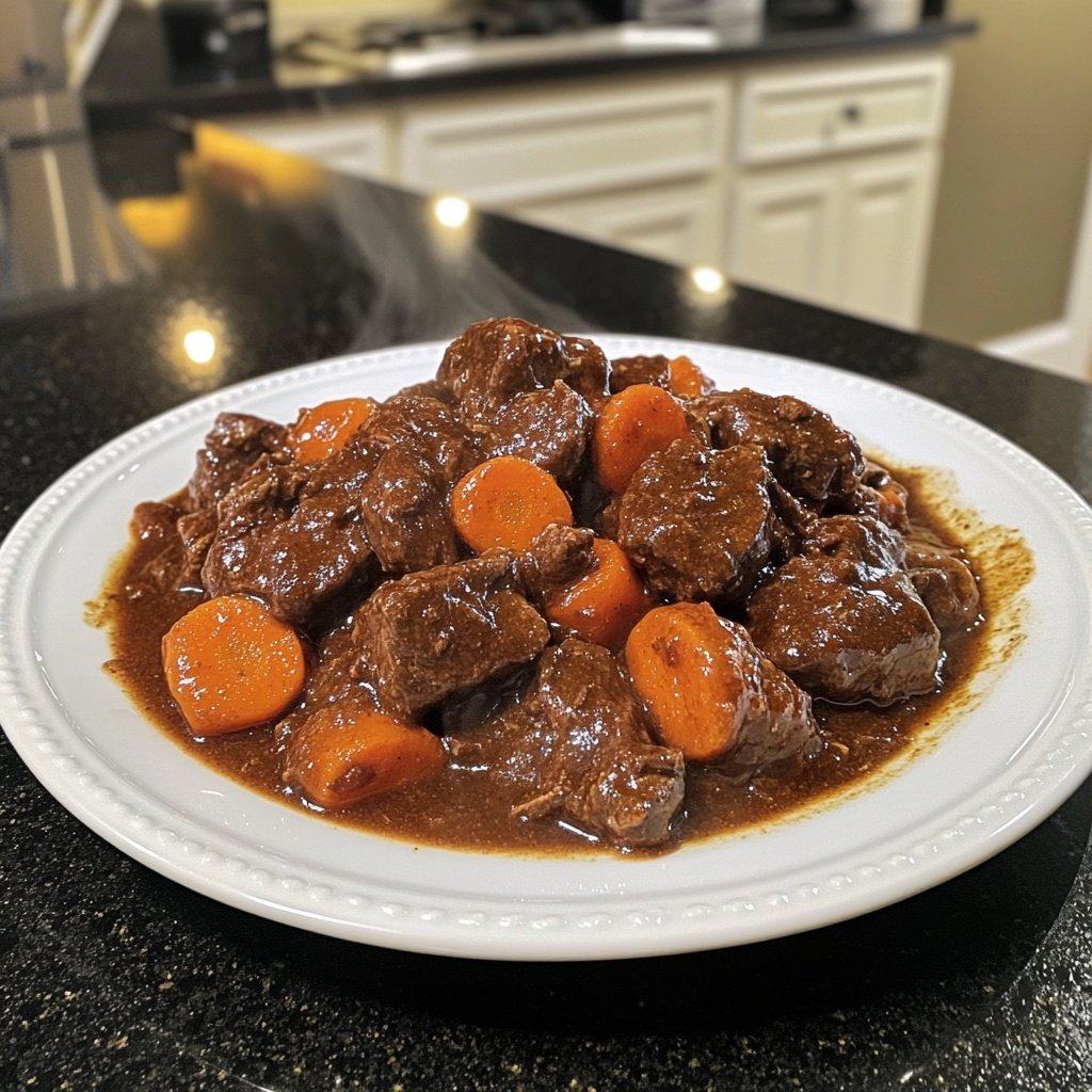Classic French Beef Bourguignon