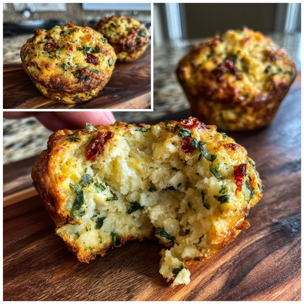 Spring Brunch Savory Breakfast Muffins