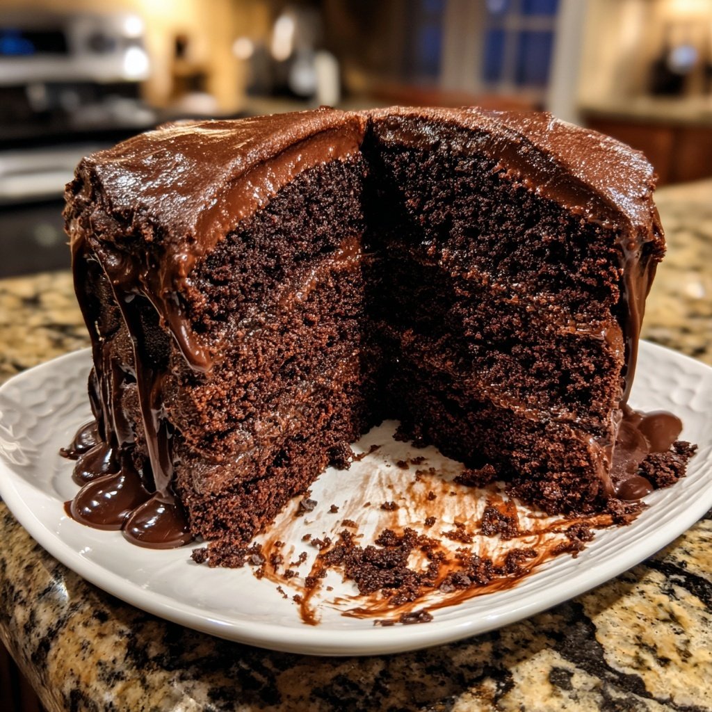 Chocolate Cake With Coffee Flavor