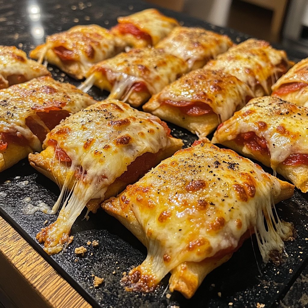 Crispy Air Fryer Pizza Rolls