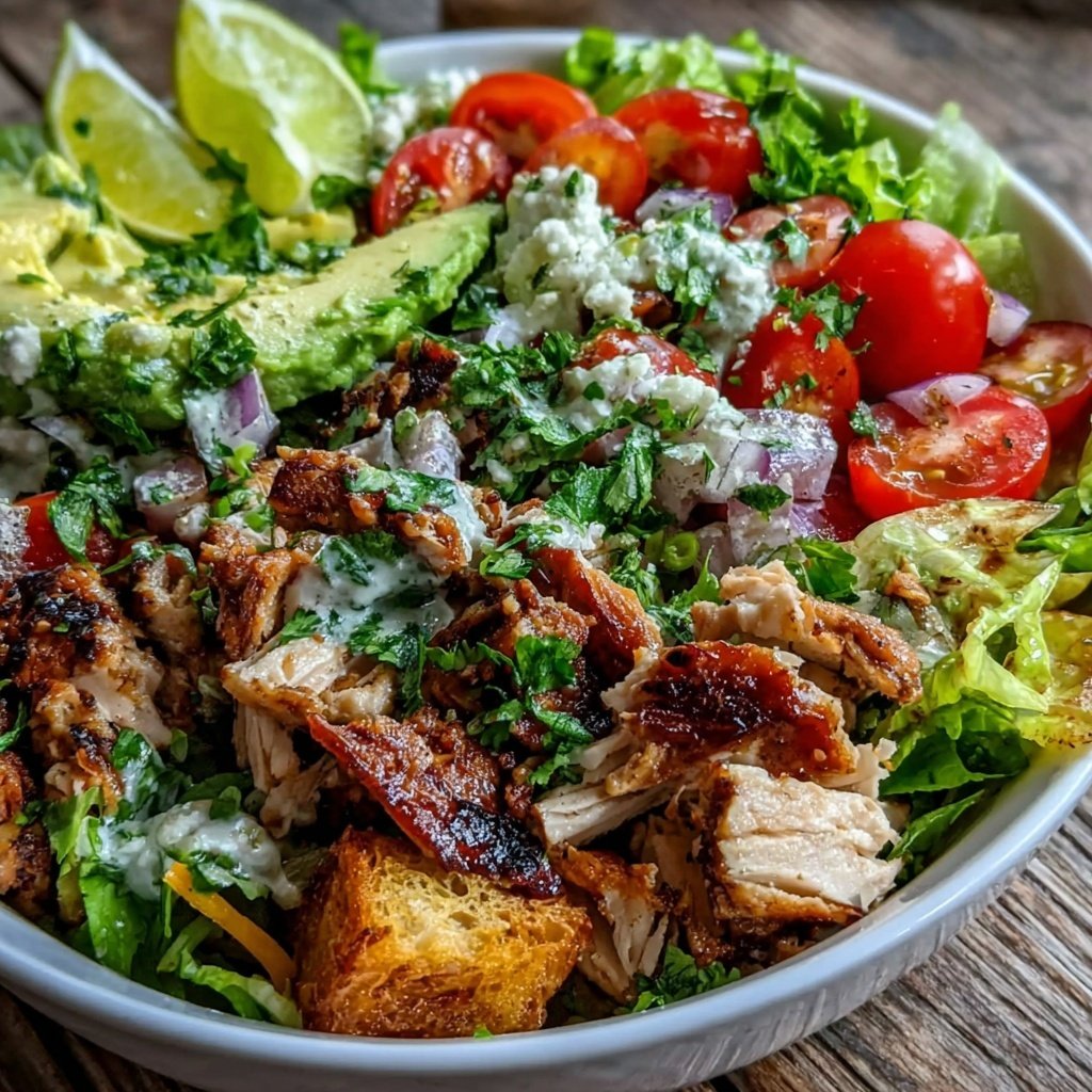 Easy Healthy Chicken Taco Bowl