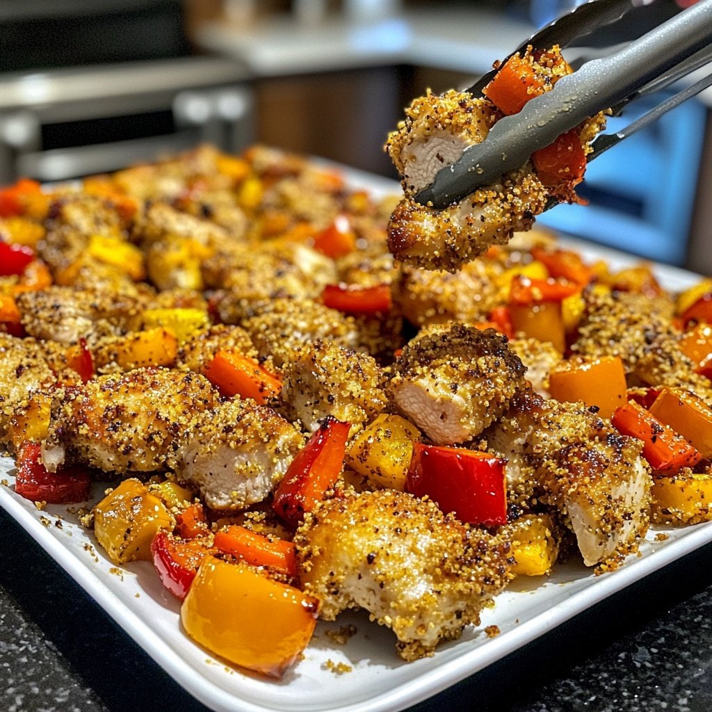 Quick Sheet Pan Chicken and Vegetables Recipe